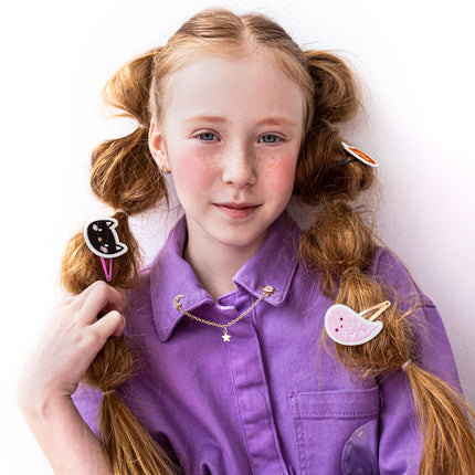 Épingles à cheveux d'Halloween 3pcs