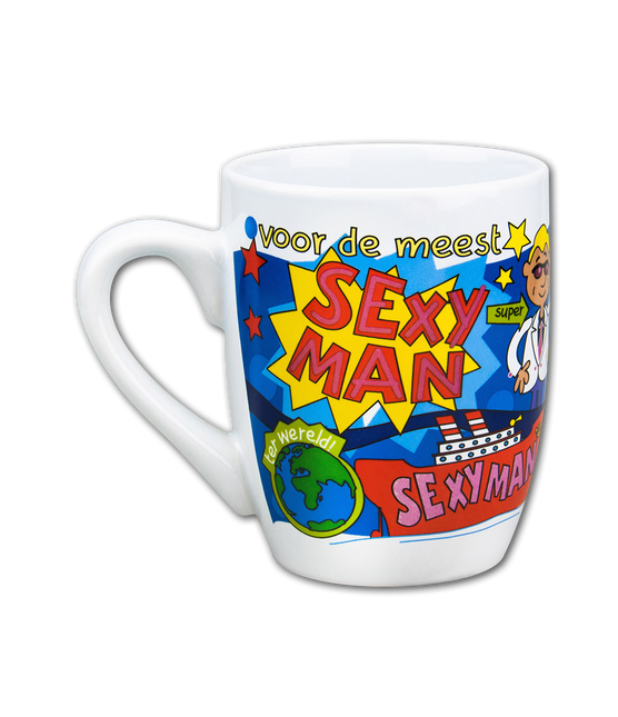 Mug Sexy Man 12cm
