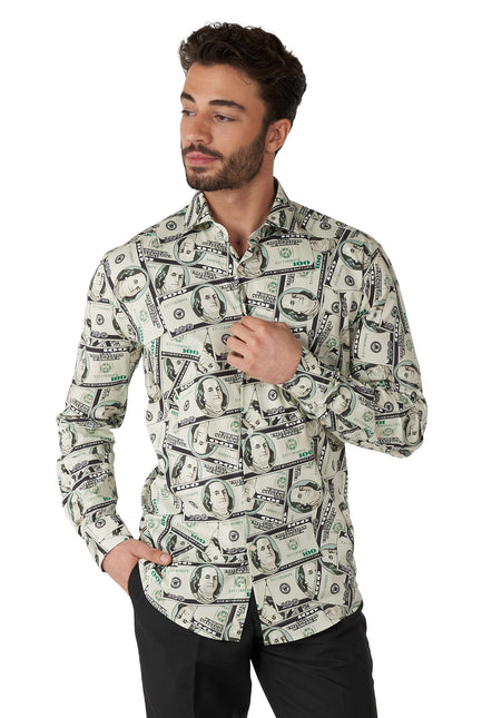 Dollar Money Shirt Men <tc>OppoSuits</tc>
