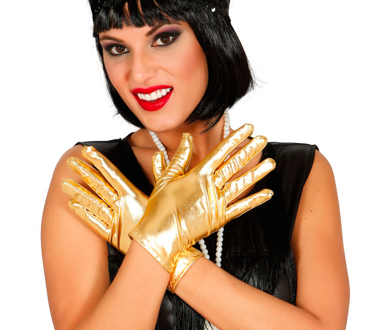 Gants dorés 22cm