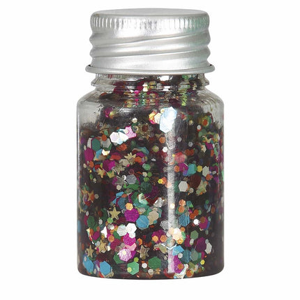 Gel pailleté coloré
