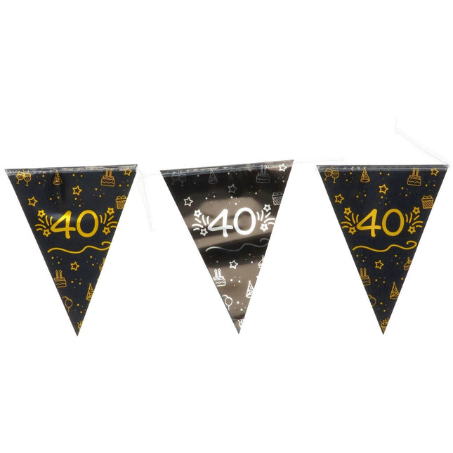 Guirlande des 40 ans 4m