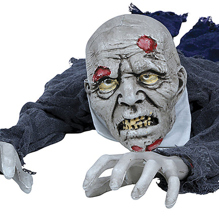 Décoration de table Halloween Zombie avec son et lumière 1.4m
