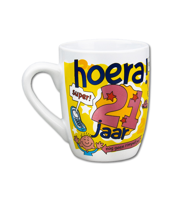Mug 21 ans 12cm