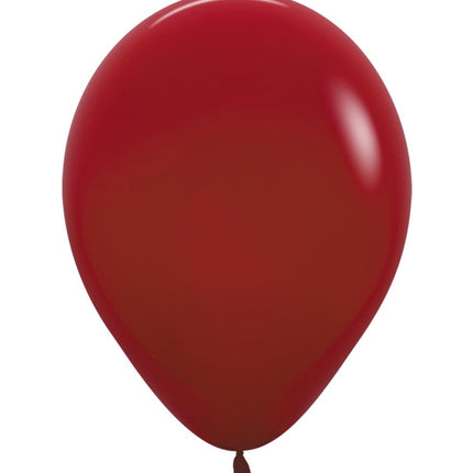 Ballons de baudruche rouge impérial 25cm 100pcs