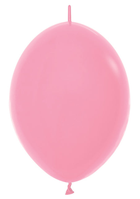Ballons de baudruche roses 30cm 50pcs