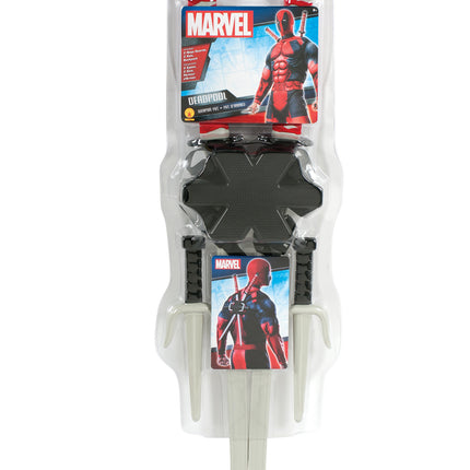 Jeu d'armes factices de Deadpool 5 pièces
