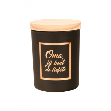 Bougie parfumée Grand-mère noire 8cm
