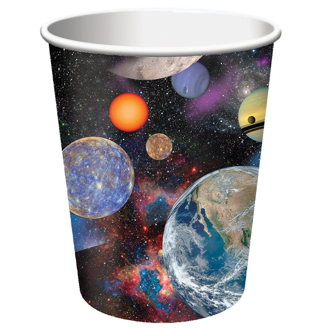 Gobelets Space Party 256ml 8pcs