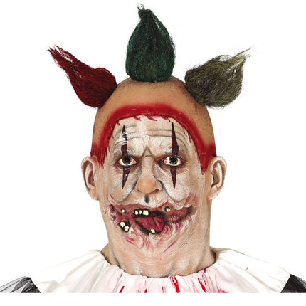 Masque d'Halloween Clown Hair