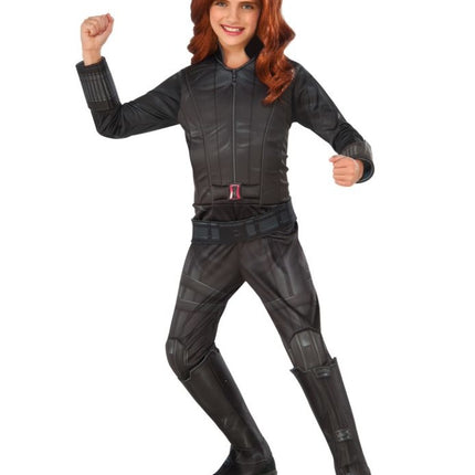 Combinaison Black Widow Enfant Luxe 5/6 ans