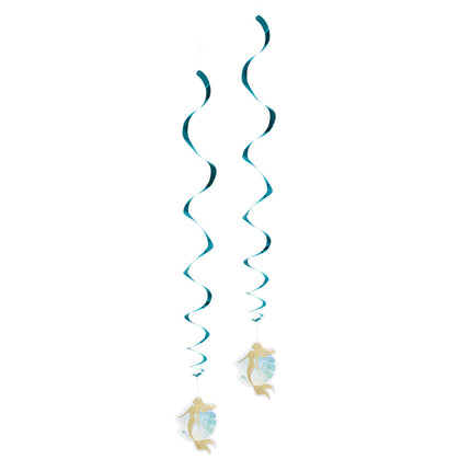 Décoration suspendue sirène 85cm