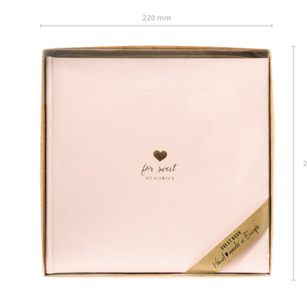 Livre d'or Sweet Memories 20.5cm
