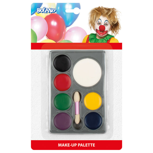 Set de maquillage pour clown 8 pièces