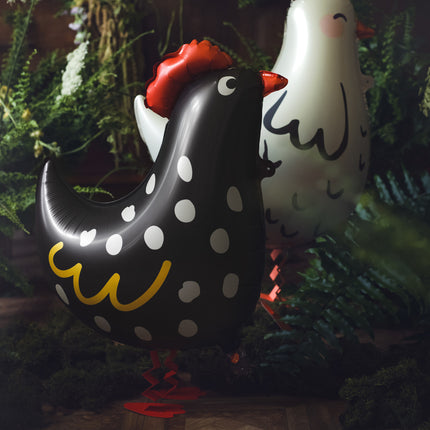 Ballon à l'hélium Poulet vide 45cm
