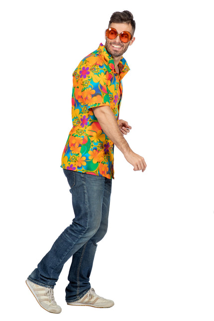 Chemisier Hawaii Hibiscus