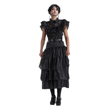 Costume Wednesday Robe de bal de fin d'année Noir