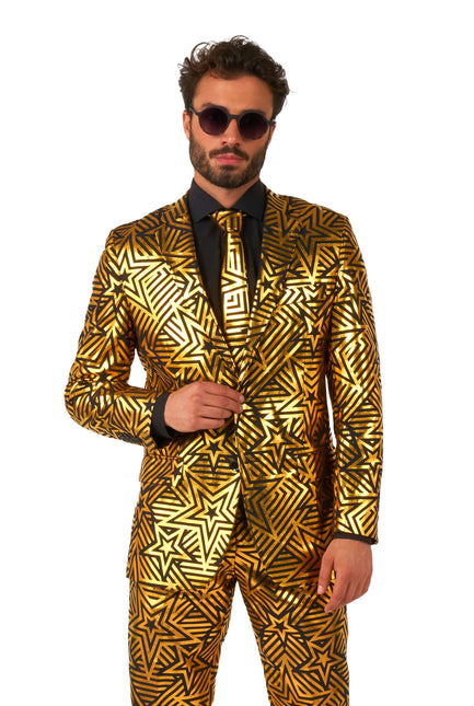 Costume étoile d'or Hommes <tc>OppoSuits</tc>