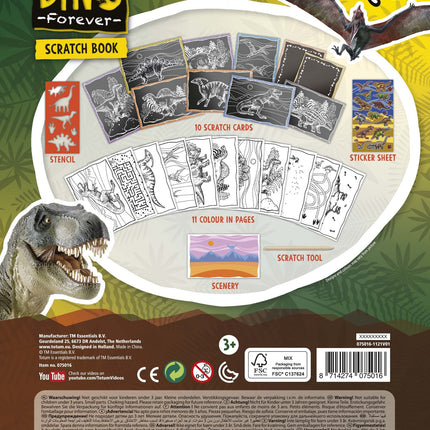 Livre de dessins de dinosaures