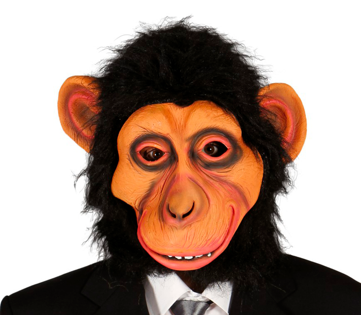 Masque cheveux de chimpanzé