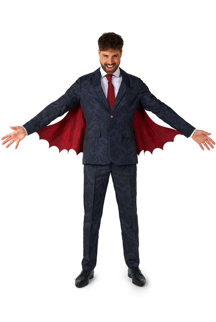 Victorien Vampire Costume Noir Hommes <tc>Suitmeister</tc>
