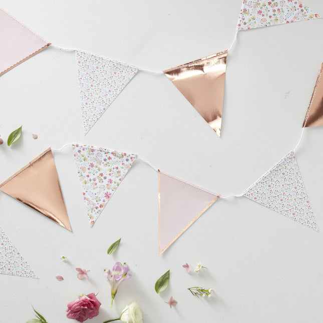 Guirlande de fleurs 3.5m