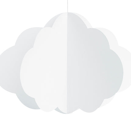 Décoration suspendue Nuages blancs 3pcs