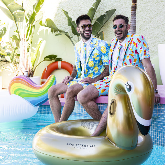 Panier de natation Swan Gold 95cm