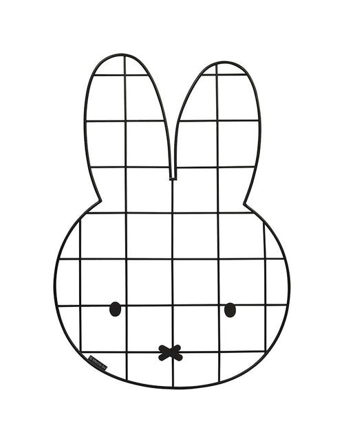 Tableau mémo Miffy en métal 45x32cm