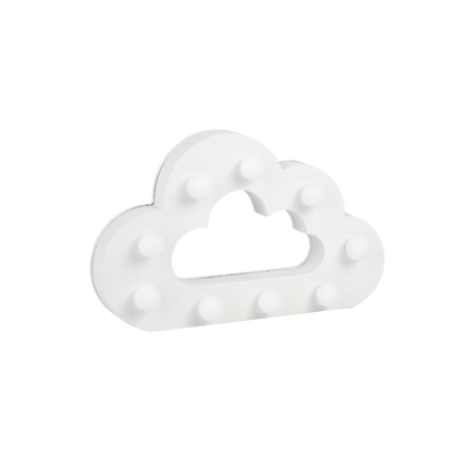 Nuage de lumière blanche