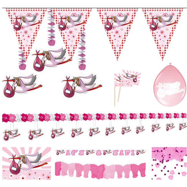 Kit de fête pour les filles de naissance