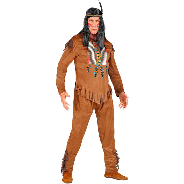 Costume indien Homme brun 3 pièces