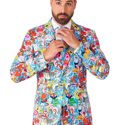 Costume de Bob l'éponge Hommes <tc>OppoSuits</tc>