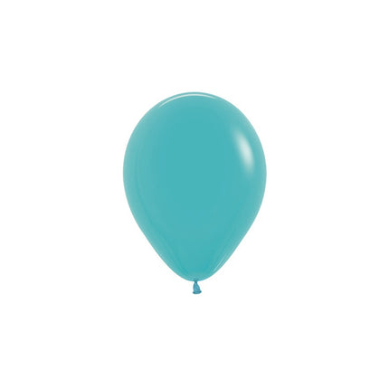 Ballons de baudruche bleu Caraïbes 12cm 50pcs
