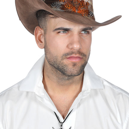 Plumes de chapeau de cow-boy