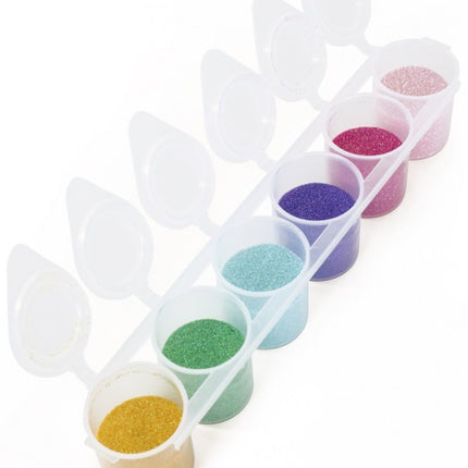 Paillettes colorées Licorne Fine 6pcs