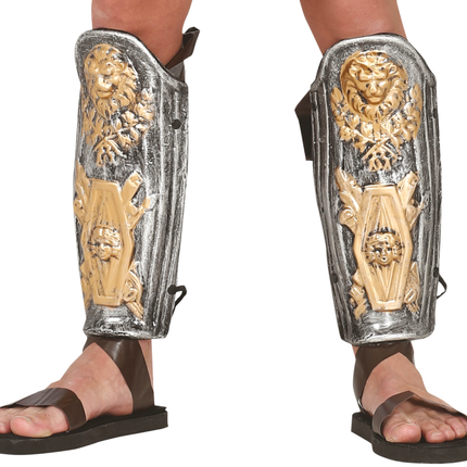 Protège-tibias romains