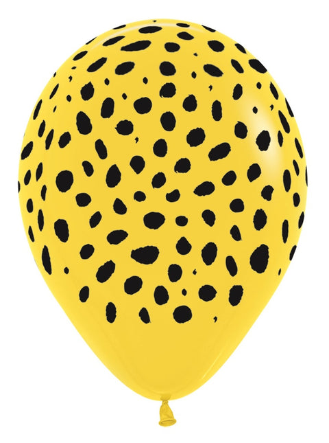 Ballons Jungle Stripes Mix 30cm 25pcs