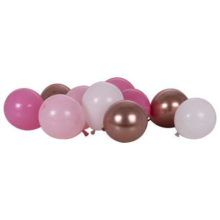 Jeu de ballons roses 13cm 40pcs