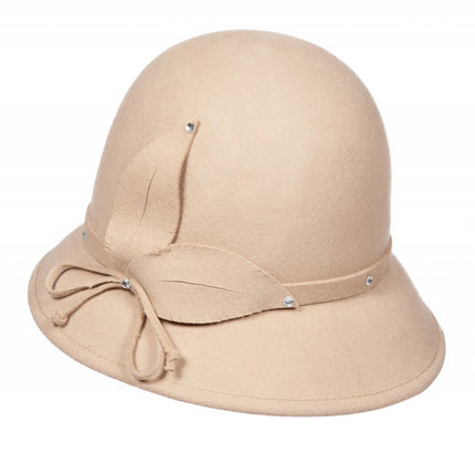Chapeau beige 20'S