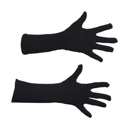 Gants noirs de luxe 40cm