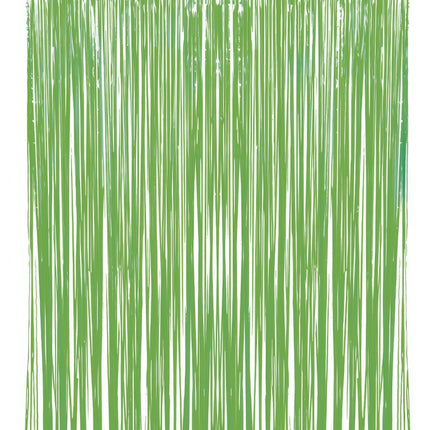 Rideau de porte vert 2m