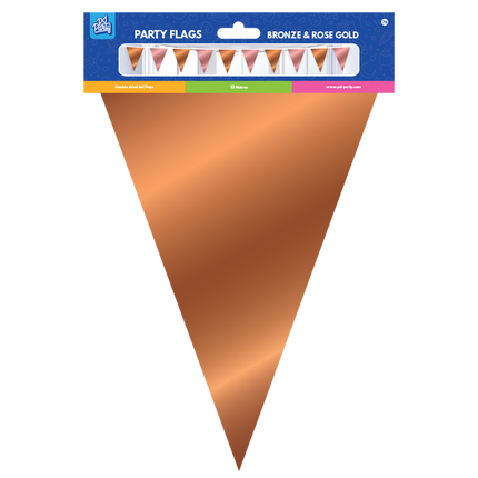 Guirlande en bronze or rose 10m