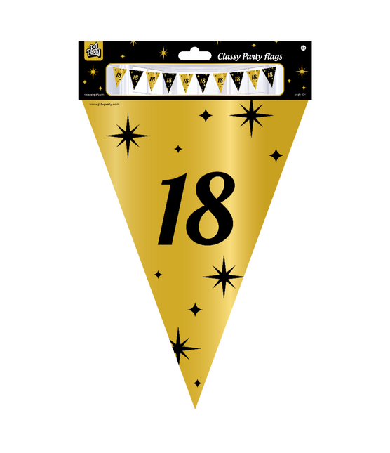 Flagline 18 ans or noir 10m