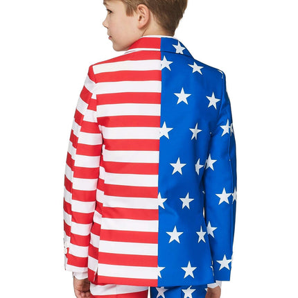 Costume drapeau des USA Garçon <tc>Suitmeister</tc>