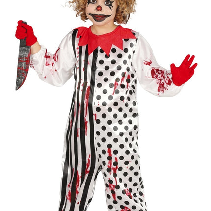 Costume de clowns d'Halloween pour enfant