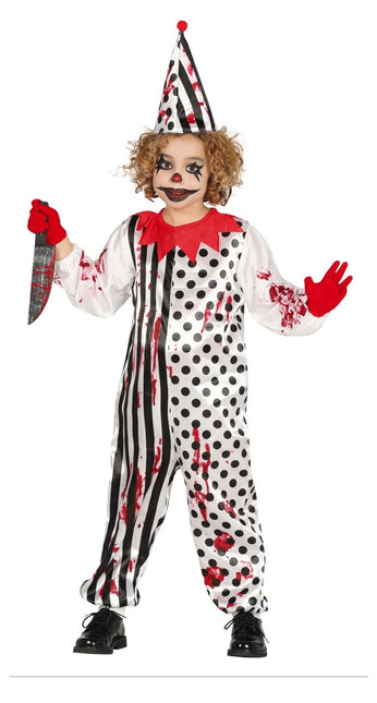 Costume de clowns d'Halloween pour enfant