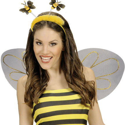 Bandeau jaune abeille