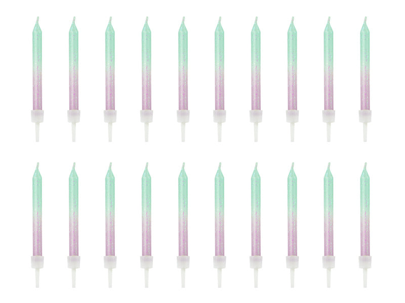 Bougies Ombre 6cm 20pcs