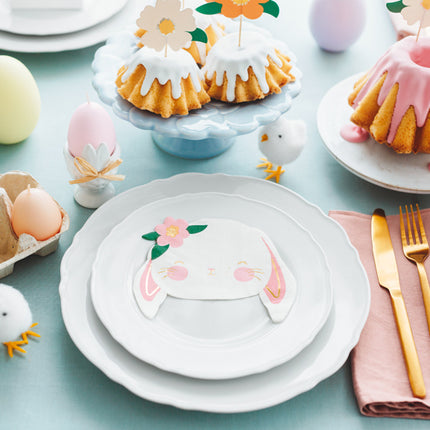 Serviettes de table Lapin 14,5cm 20pcs